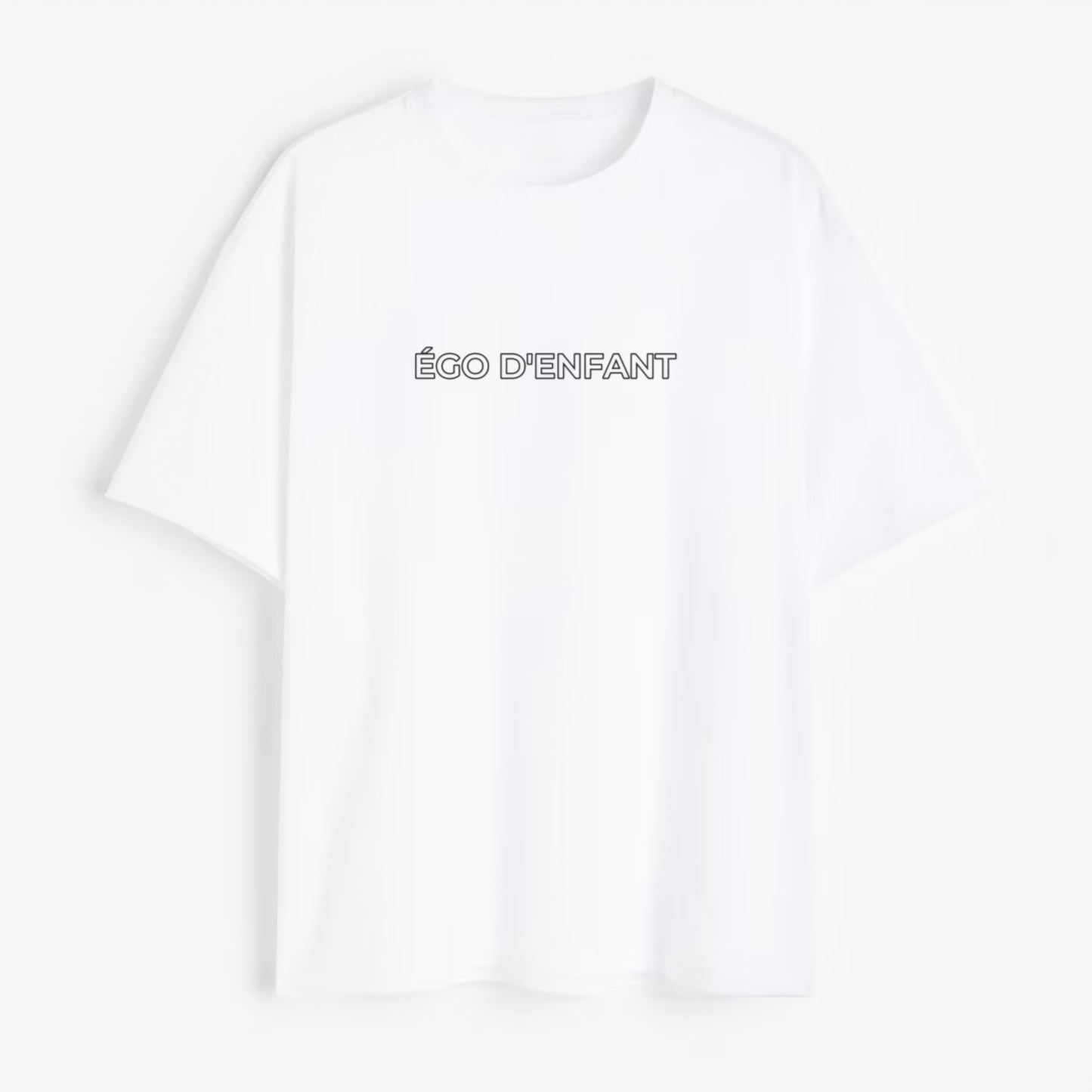 T-SHIRT « ÉGO D’ENFANT » BLANC